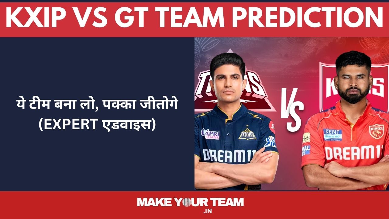 GT Vs KXIP Dream 11 Team Prediction, Playing 11, Pitch Report – Today IPL Match